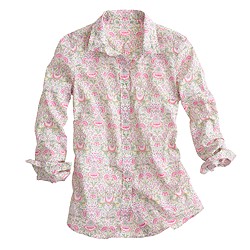 Liberty perfect shirt in Lodden paisley