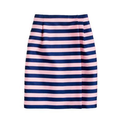 Pencil wrap skirt