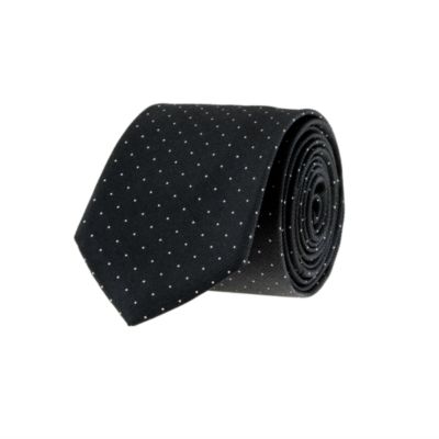 Micro pindot tie