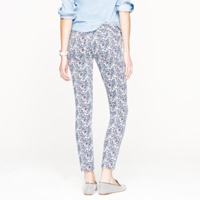 Liberty toothpick jean in June's Meadow floral