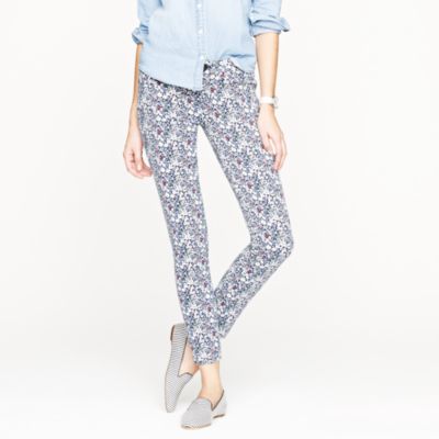 Liberty toothpick jean in June's Meadow floral