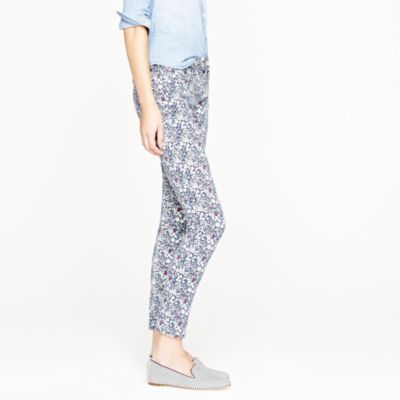 Liberty toothpick jean in June's Meadow floral