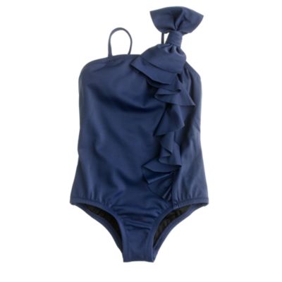 Girls' bow-shoulder tank