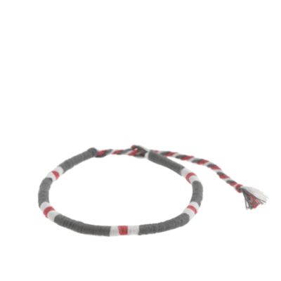 String bracelet in stripe
