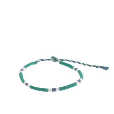String bracelet in stripe