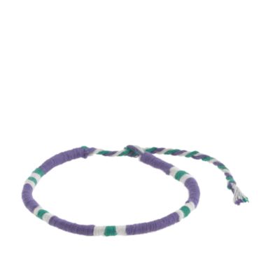 String bracelet in stripe