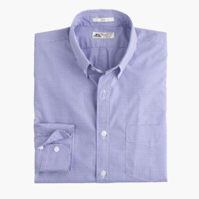 Slim Thomas Mason&reg; for J.Crew shirt in baltic minigingham