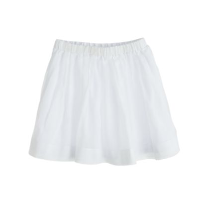 Girls' pull-on pleated skirt