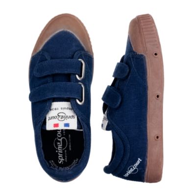 Kids' Spring Court&reg; classic canvas Velcro&reg; sneakers