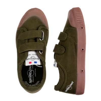 Kids' Spring Court&reg; classic canvas Velcro&reg; sneakers