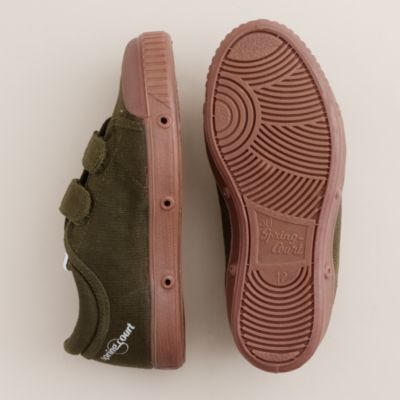 Kids' Spring Court&reg; classic canvas Velcro&reg; sneakers