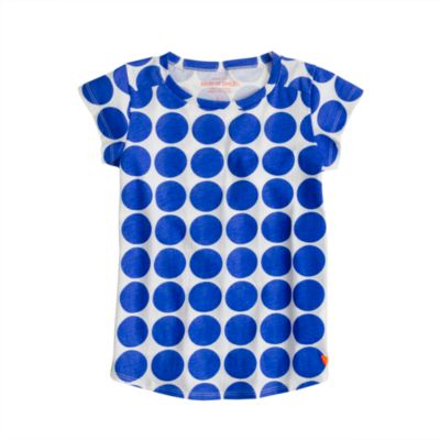 Girls' supersoft dot tee