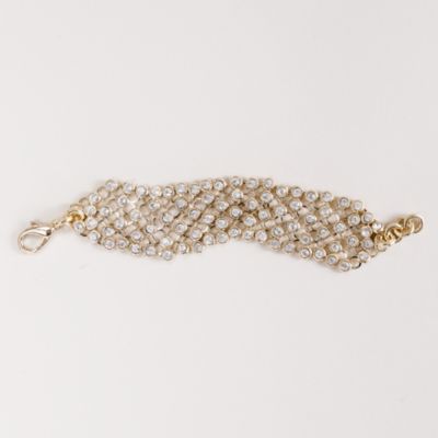 Lulu Frost for J.Crew modern deco blizzard bracelet