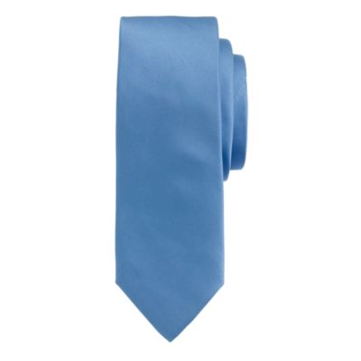 Solid satin tie