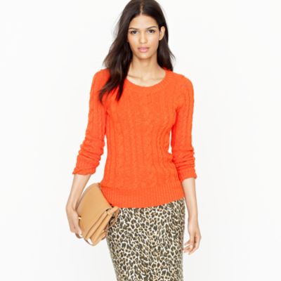Shrunken fisherman sweater