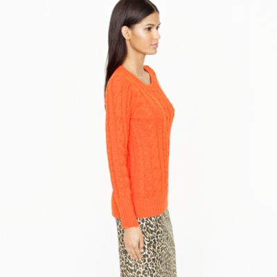 Shrunken fisherman sweater