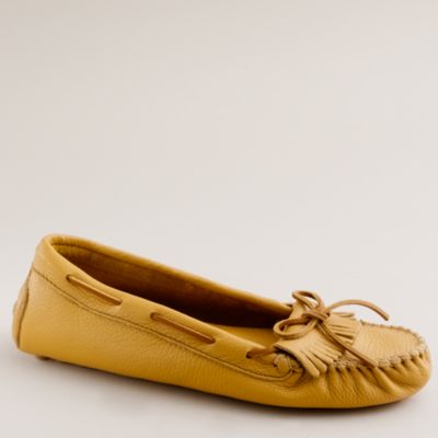 Minnetonka&reg; deerskin moccasins