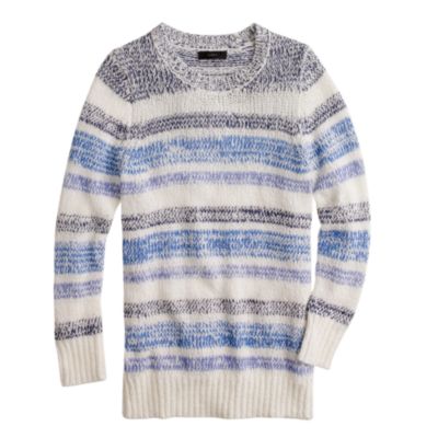 Twisted stripe sweater