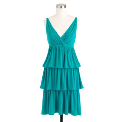 Tiered ruffle dress