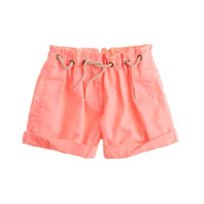 Girls' set sail short