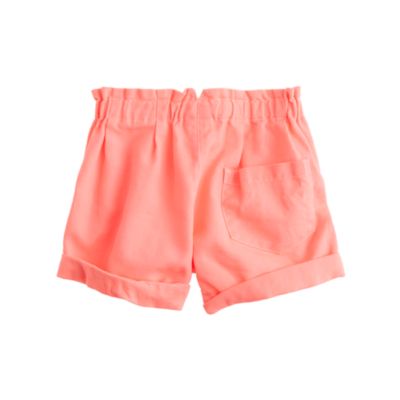 Girls' set sail short