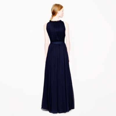 Rosa gown in silk chiffon