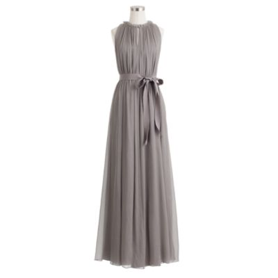 Rosa gown in silk chiffon