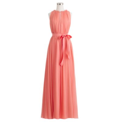 Rosa gown in silk chiffon