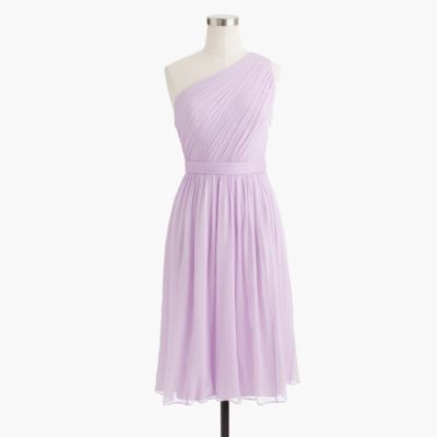 Petite Kylie dress in silk chiffon