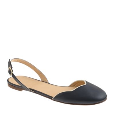Slingback ballet flats