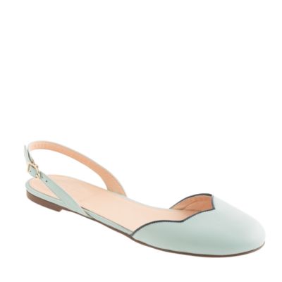 Slingback ballet flats