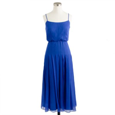 Carmela dress in silk chiffon