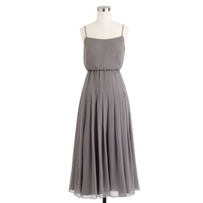Carmela dress in silk chiffon