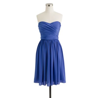 Petite Arabelle dress in liquid jersey
