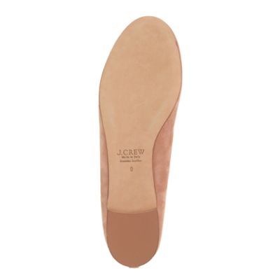 Collection rhinestone T-strap ballet flats