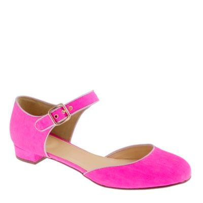 Elsie canvas Mary Janes