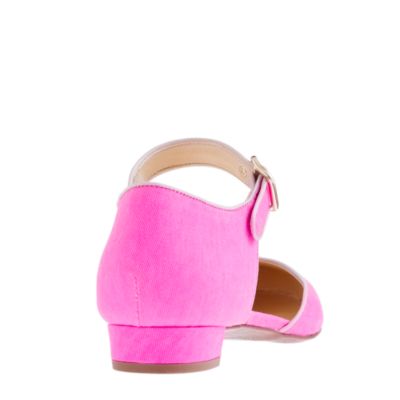 Elsie canvas Mary Janes