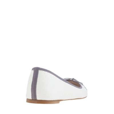 Collection classic snakeskin ballet flats