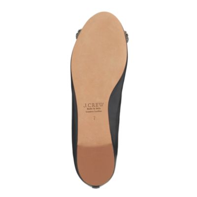 Bijoux bow ballet flats