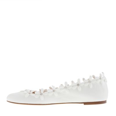 Collection daisy chain ballet flats