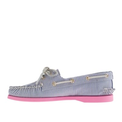 Sperry Top-Sider&reg; for J.Crew Authentic Original 2-eye boat shoes in stripe