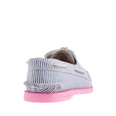 Sperry Top-Sider&reg; for J.Crew Authentic Original 2-eye boat shoes in stripe