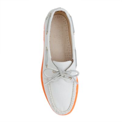 Sperry Top-Sider&reg; for J.Crew Authentic Original 2-eye boat shoes in stripe