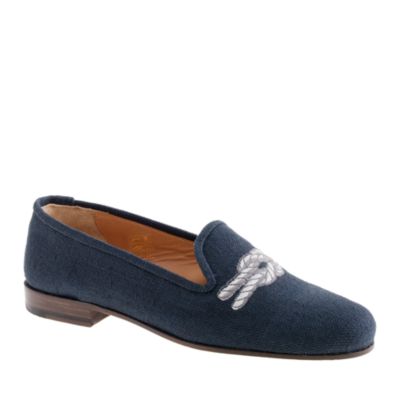 Stubbs & Wootton&reg; for J.Crew classic linen slippers