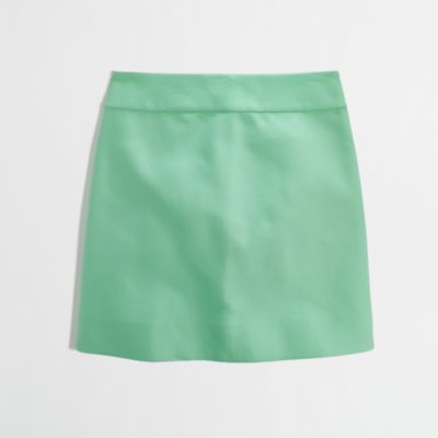 Factory double-serge cotton mini
