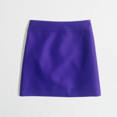 Factory double-serge cotton mini