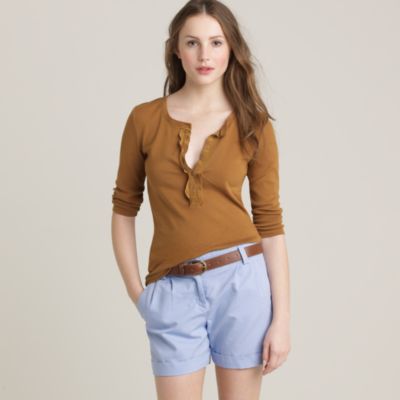 Perfect-fit henley