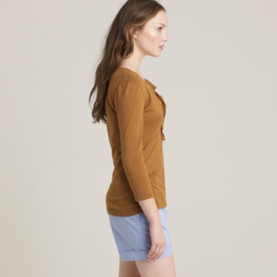 Perfect-fit henley