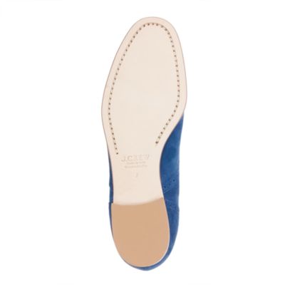 Suede oxfords