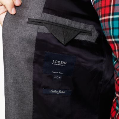Ludlow two-button blazer with double-vented back